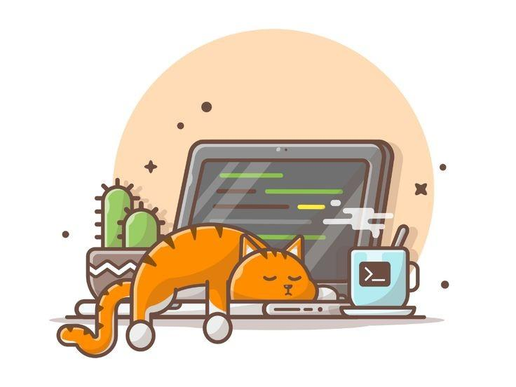 Gato cansado